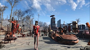 Preview 2 of Gapin Lnterracial - Fallout 4 Extreme BDSM Fashion