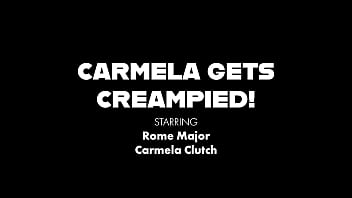 Preview 1 of Snownoarding - Carmella Clutch Twerks &amp_ Twerks After Rome Major Cum Inside Her!