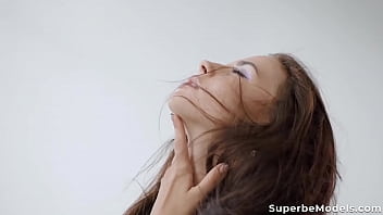 Preview 3 of Hero Sexhero - SUPERBE Cute Teen Violet Hart Shows Off Her Naked Body Solo