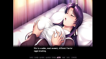 Preview 4 of Accidentally Hard - Saimin Gakushu Secert Desire ep3 - Touching her while she rests