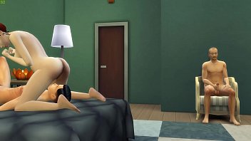 Preview 2 of Former Aunties Fucking India - Fucking My step Mom In Front Of My step Father