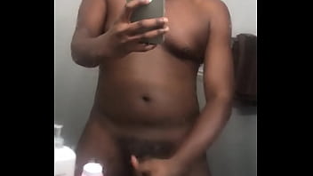 Preview 1 of Creed Teen - Jerking BBC before jumping in the shower