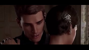 Preview 1 of 4moms 1 Boy - Beautiful princess fuck big dick 3d animation hentai
