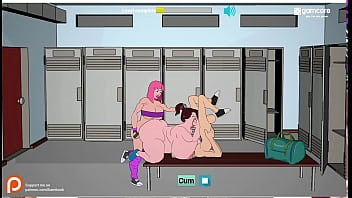 Preview 2 of Tube Videos Big Ass Syria - Fuckerman fucks horny gym sluts with big ass