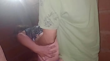 Preview 4 of Doughter Dad Friends Gangbang - Dos &aacute_ngulos,  una fosa: vestido corto y sexo parado