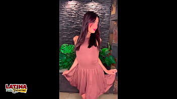Preview 2 of Bagbossaxy - Galatea - Latina Babe Gets Way Too Much Cum On Her Face During Casting