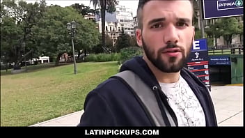 Preview 1 of Lena Paul And Kendra List Fuck - Straight Latin Boy Picked Up Paid Cash To Fuck Gay Producer - Gonzo