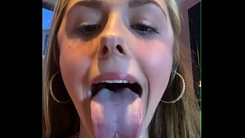 Preview 1 of D Om Kter - Blowjob puppet long tongue