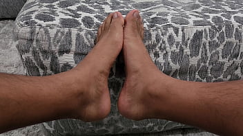 Preview 4 of Pussy Tease Teen - Chalatan sexy feet