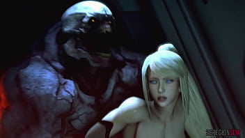 Preview 3 of Russia Great Tit - Samus Aran Being Fucked (26regionsfm)
