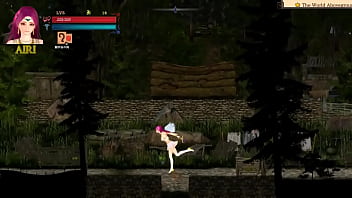Preview 1 of Hajj Amateur - Pink haired woman hentai having sex with a strong man in Guilty hell 2 new hentai game gameplay