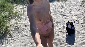 Preview 1 of Japanese Mom Boy Fuck - I Had The Entire Beach To Myself (Teaser,  full video on XV RED)