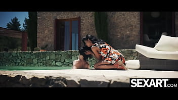 Preview 1 of Odia Xsc Video - Lesbian beauties have hot sweaty sex with dripping wet orgasms
