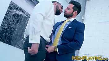 Preview 1 of Indain Katrina Keef Xxx Movi - Two elegant men use their day to fuck at work and love it