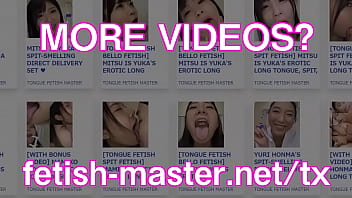 Preview 4 of Porn Srx Japan - Japanese Asian Tongue Spit Face Nose Licking Sucking Kissing Handjob Fetish - More at fetish-master.net