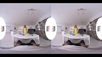 Preview 1 of Czech 251yoururl - VIRTUAL TABOO - She Cleans My Room And My Dick
