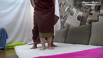 Preview 1 of Indian Girl Froce Rap Mms - Behind The Scenes Of Sissy Hairy Mature Lady Suck and Fuck
