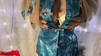 Preview 1 of Sex Trip Memories - Blonde Sensual Sucking Dick and Doggy Fucking - Cumshot