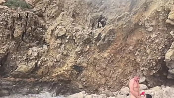 Preview 2 of Aika Bus - Gay Beach Cruising Blowjob compilation