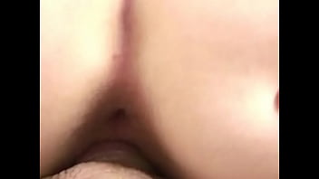 Preview 3 of British Girl Fucked Indian - Teen blonde sucks a hairy guy with a small cock