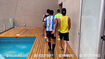 Preview 3 of Aribe Fat Old - Jogada perfeita 3 dotados twink
