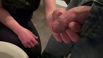 Preview 1 of Xxxxx Ass - I keep his Dick when he Pee and next washing my hands in pissing