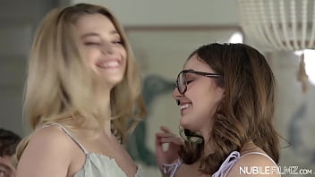 Preview 2 of Sister Friend While Asleep - Leana Lovings,  Molly Little In Birthday Party Sex