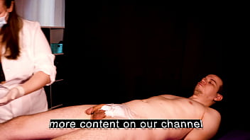 Preview 1 of Littel Children Fuck - Busty nurse the patient to cum after shaving a member