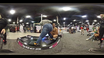 Preview 2 of Sejnzuxsh - Various dancers on a pole at EXXXotica NJ 2021 in 360 degree VR.