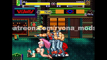 Preview 2 of Orgasm Keluar Cairan - Streets of Rage Mugen Hentai Ryona Edition Jill Valentine Gameplay