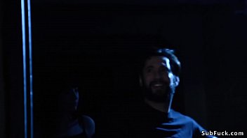 Preview 1 of Brunette Small Busty - Big cocks ghosts dp bang possessed babe