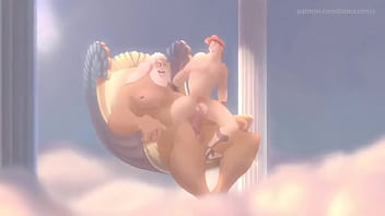 Preview 1 of Wank Grannies - HERCULES DISNEY PORN GAY VERSION (bobo)