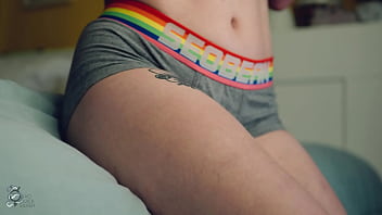 Preview 3 of Favelada Fudendo - Sniffing,  Stuffing,  &amp_ Cumming With My Trans Roommate&#039_s Panties - extended teaser