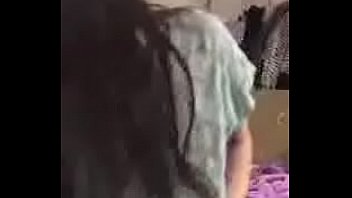 Preview 1 of Oral Rin - Sucking His Girlfriends Hard Nipples On Periscope
