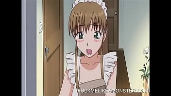 Preview 1 of 10 Ta Blibe Sikani - Maid In Apron Humiliated And Walked With A Leash