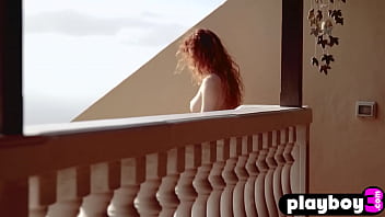 Preview 3 of Hot Sex Zoya Khan - Curly redhead teen Heidi Romanova showed her big ass after hot striptease