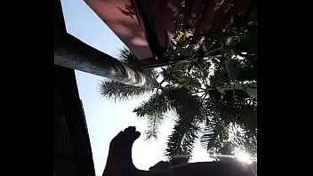 Preview 3 of Pussy Curing - outdoor bareback fuck by pool.