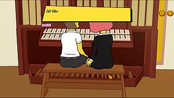 Preview 4 of Granny Bww - Simpsons - Burns Mansion - Part 23 Swimming Naked And CowGirl POV By LoveSkySanX