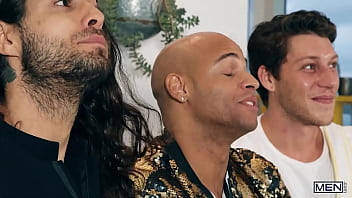 Preview 4 of Dhxxxwww - MEN.com&#039_s Fab 3 Part 3 - A Gay XXX Parody / MEN / Calhoun Sawyer,  Sean Zevran  / watch full at  www.sexmen.com/olu