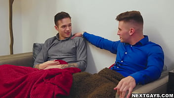 Preview 3 of Son Forsd Mom - Jayden Marcos and Trevor Brooks are snowed in during the storm of the century