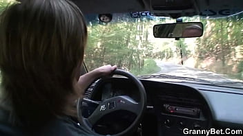 Preview 1 of Sleeping Girls Xvideocom Full Hd - He picking up hitchhiking old granny for play