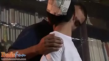 Preview 2 of Fucking Your Mom Pornhub 0 2 1 1 - Young twink painters seduced by the older gay host (Final cut)