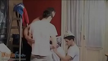 Preview 4 of Fucking Your Mom Pornhub 0 2 1 1 - Young twink painters seduced by the older gay host (Final cut)