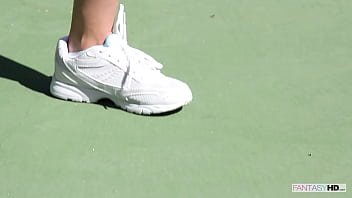 Preview 2 of Rapr Bbw - My Tennis Coach Wasn&#039_t Ready When I Showed Him My Smooth Pussy
