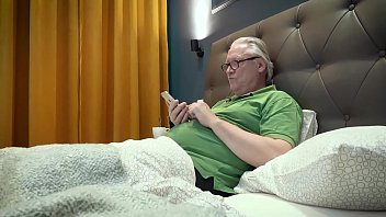 Preview 1 of Xse T - Big natural boobs teen gets fucked by grandpa
