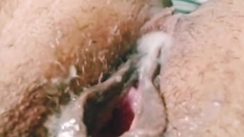 Preview 4 of Pentty Sex - Copious cum on my pussy during hot morning sex