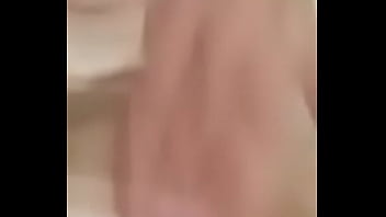 Preview 3 of Spy Baby Poop - My real rubs her nipples then spreads her pussy open as she cums