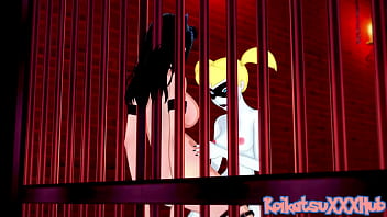 Preview 1 of When Work Out - Another day in the dungeon | Futa Harley Quinn fucks Catwoman DC Universe Hentai