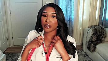 Preview 2 of Reluctant Chubby - Nurse Lala - Priapism Emergency House Call