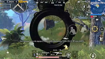 Preview 2 of Yandek Artris Indonesio - Sendo carregado por 2 na floresta do pubg